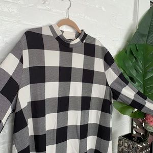 SHEIN Buffalo Check Dress